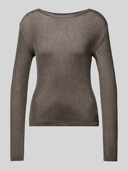 Gestuz Gebreide pullover met extra brede schouders model 'Silvi'