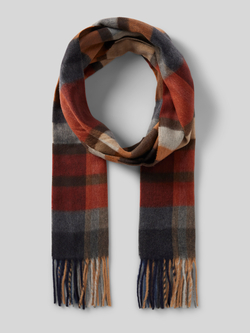 Christian Berg Men Sjaal met franjes