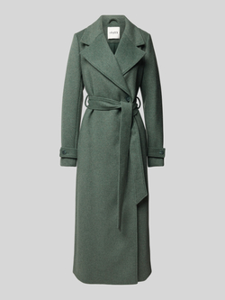 MbyM Lange jas met strikceintuur model 'Kasimira'