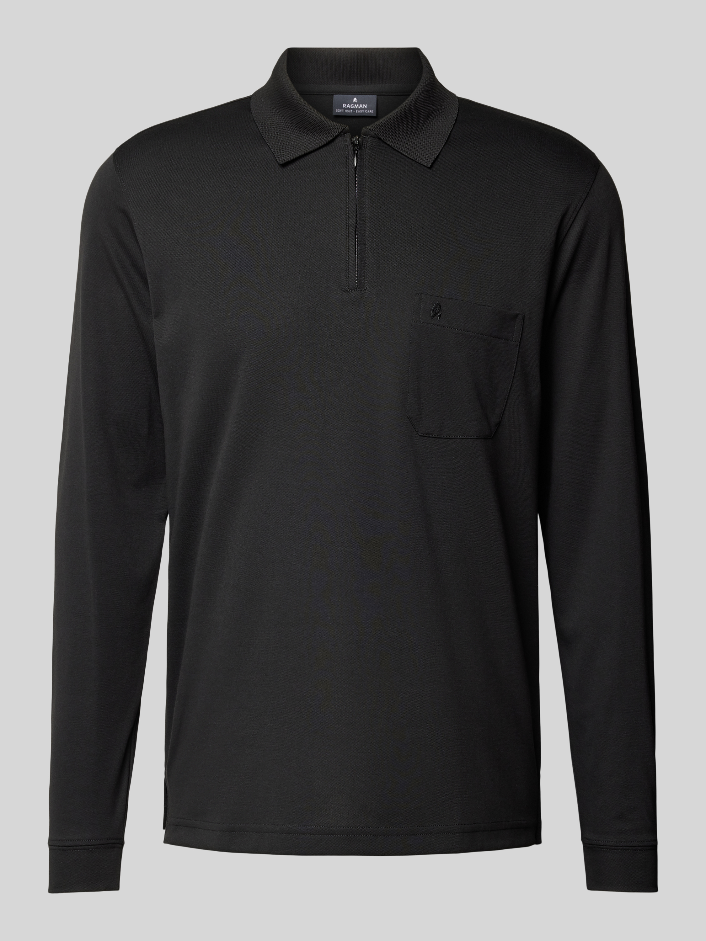 RAGMAN Regular fit poloshirt met borstzak