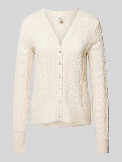 YAS Gebreide cardigan met ajourpatroon model 'STELLA'