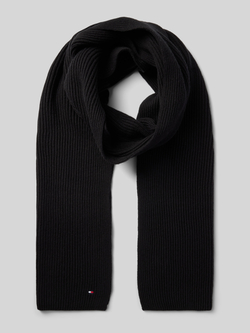 Tommy Hilfiger Sjaal met labelstitching model 'ESSENTIAL'