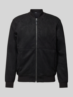 Antony Morato Heren Stretch Faux Suede Jas Black Heren