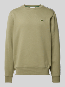 Lacoste Sweatshirt met labelstitching