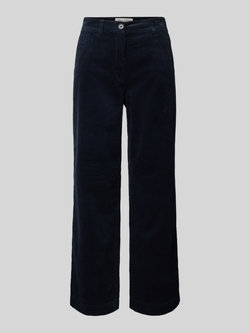 Marc O'Polo Straight fit corduroy broek met verkorte lengte