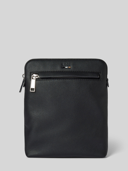 Hugo Boss Zwarte Rits Schoudertas Lente Zomer Vrouwen Black Dames
