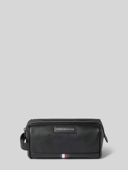 Tommy Hilfiger Zwarte Business Toilettas voor Mannen Black Heren