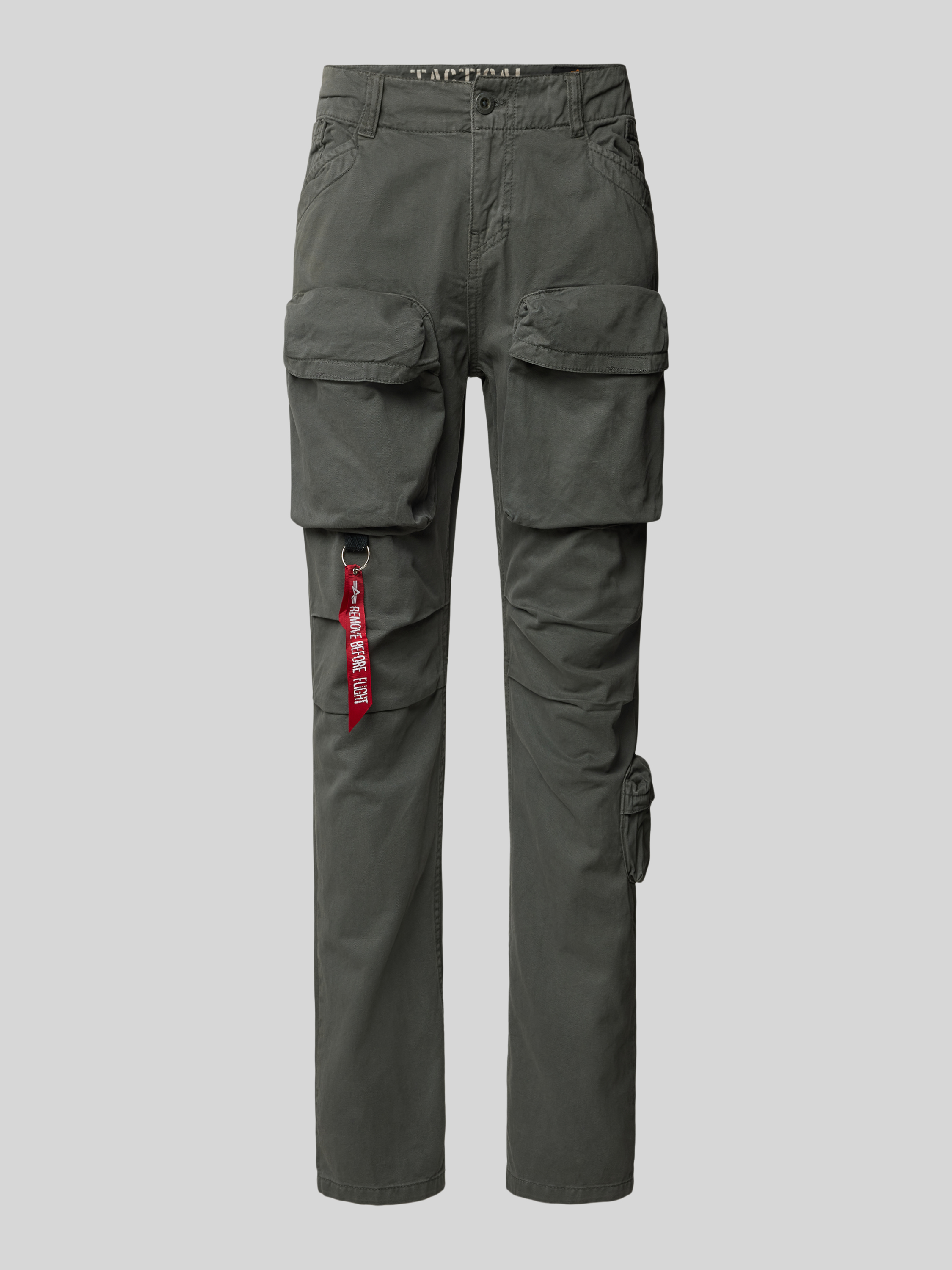 Alpha industries Regular fit cargobroek met riemlussen model 'Tactical Pant'