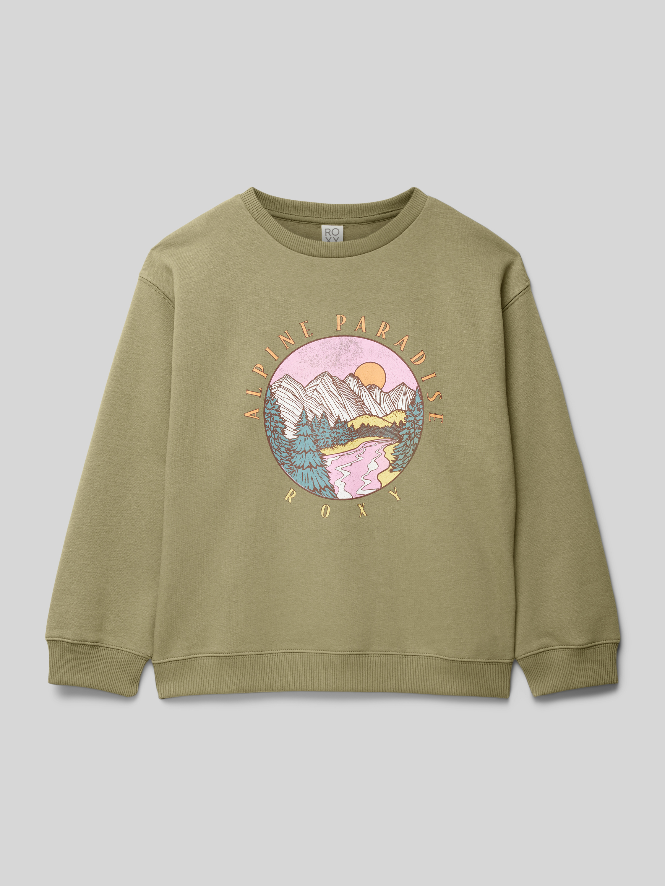 Roxy Sweatshirt met motiefprint model 'MORNING HIKE'