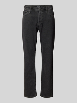 JACK & JONES JEANS INTELLIGENCE JJICHRIS JJORIGINAL relaxed loose fit jeans black denim