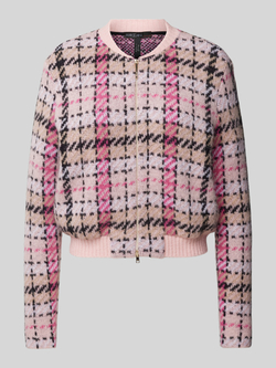 Marc Cain Geruite Cardigan Gebreid in Duitsland Multicolor Dames
