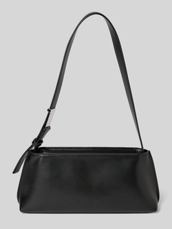 Calvin Klein Zwarte Stijlvolle Polyester Handtas voor Vrouwen Black Dames
