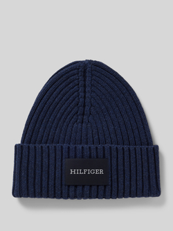 Tommy Hilfiger Muts met labelpatch model 'MONOTYPE'