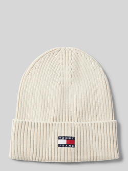 Tommy Jeans Gebreide muts met labelstitching model 'HERITAGE CORE'