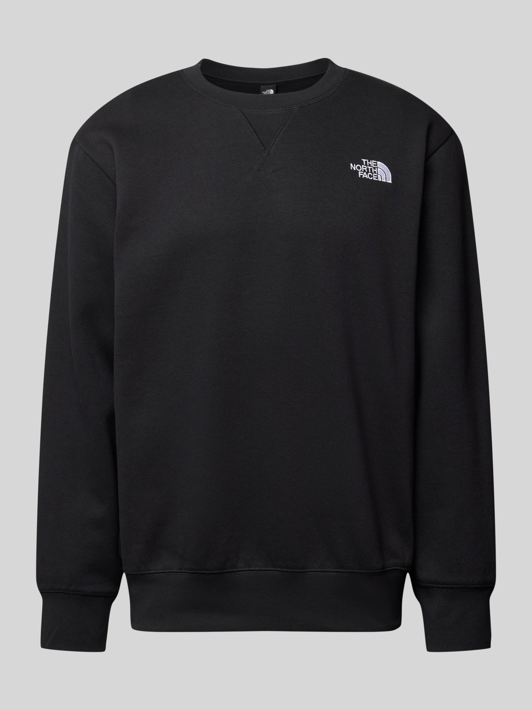 The North Face Essential Zwarte Crewneck Sweater Black Heren