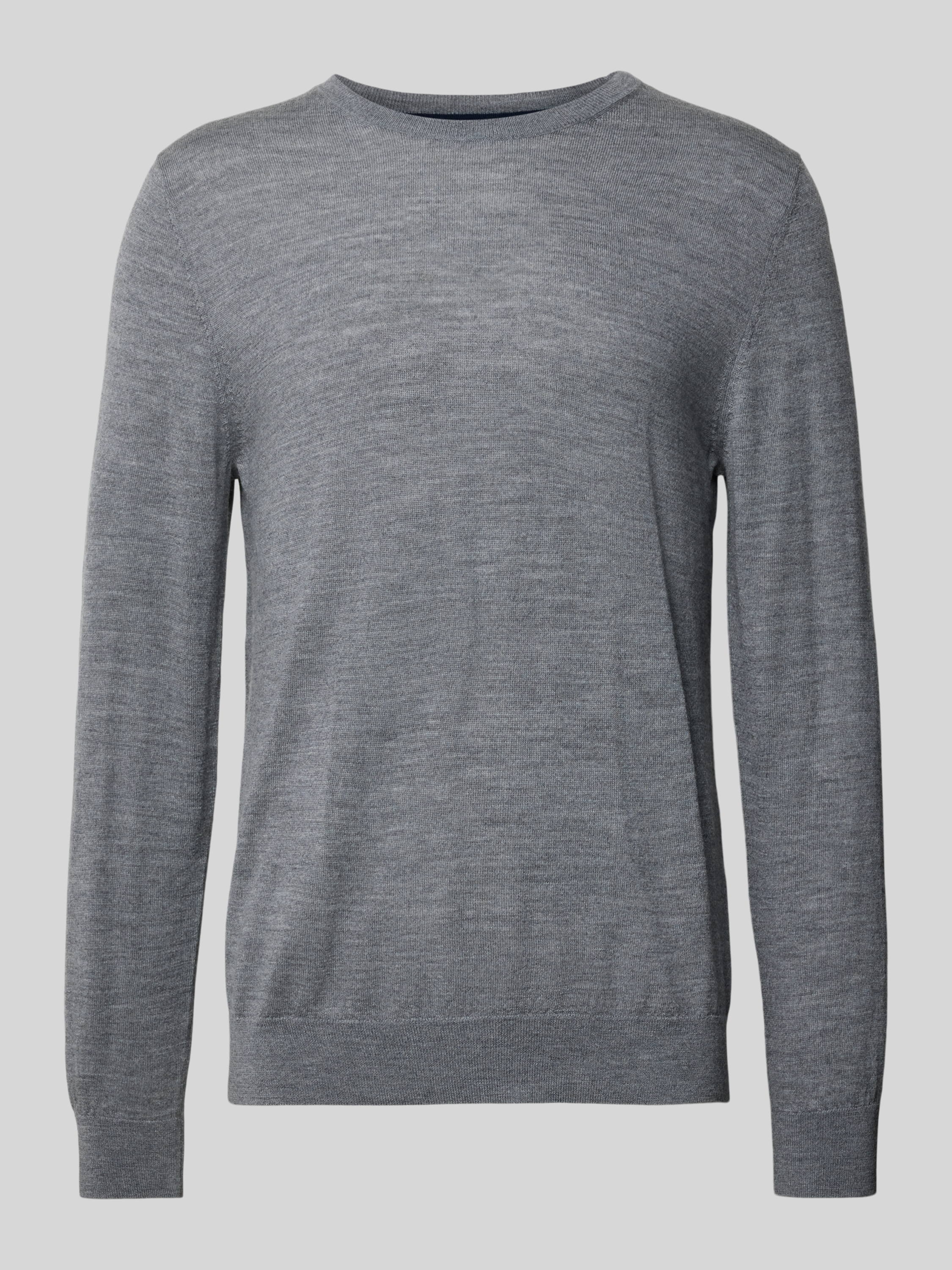 S.Oliver BLACK LABEL Regular fit gebreide pullover van zuivere scheerwol