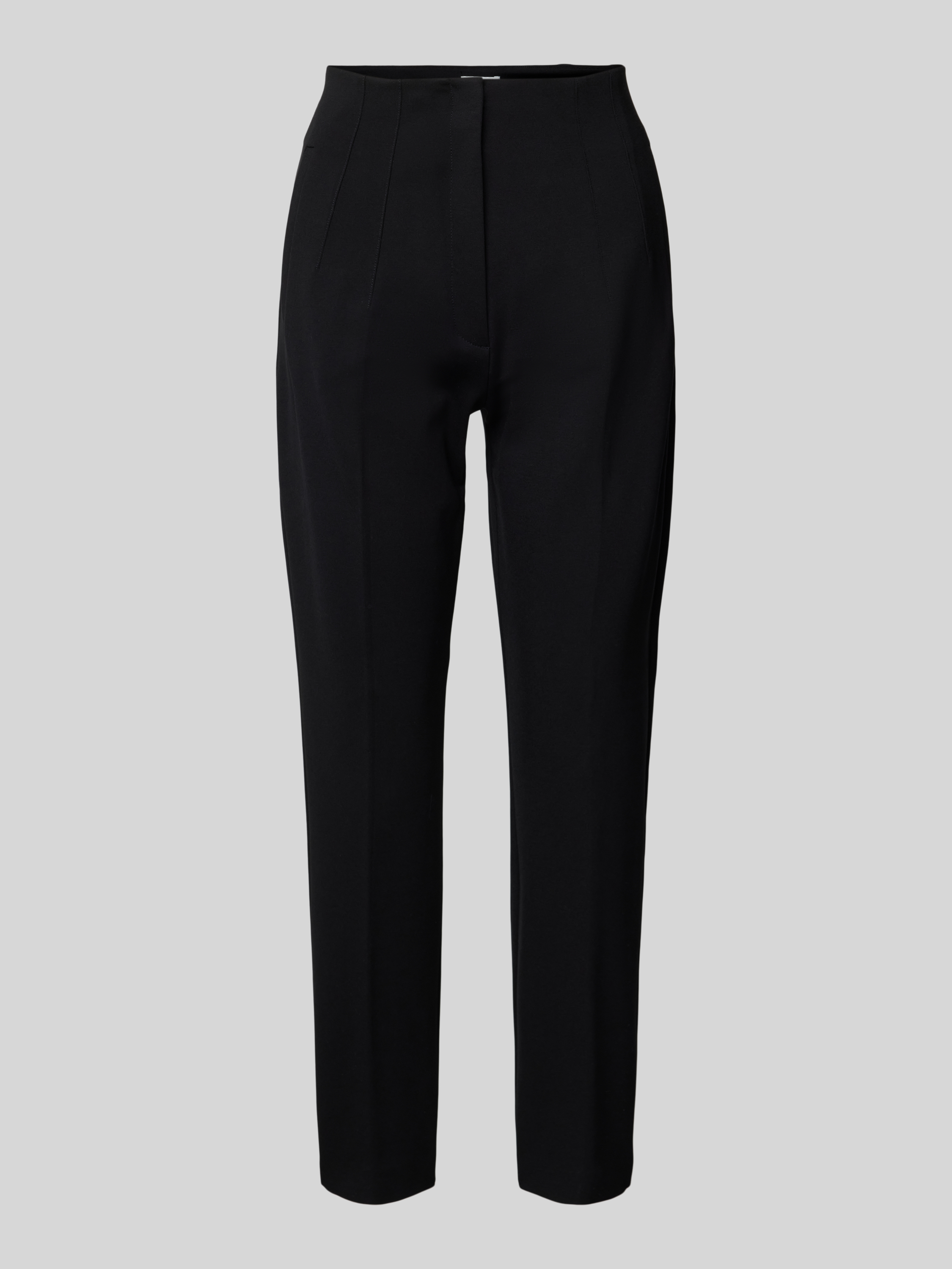 S.Oliver BLACK LABEL high waist slim fit pantalon zwart