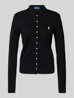 Polo Ralph Lauren Slim fit poloshirt met labelstitching