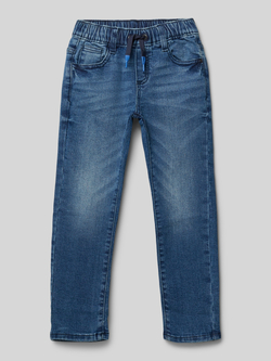 S.Oliver RED LABEL Slim jeans in joggingstijl van zachte katoenmix model 'PELLE'