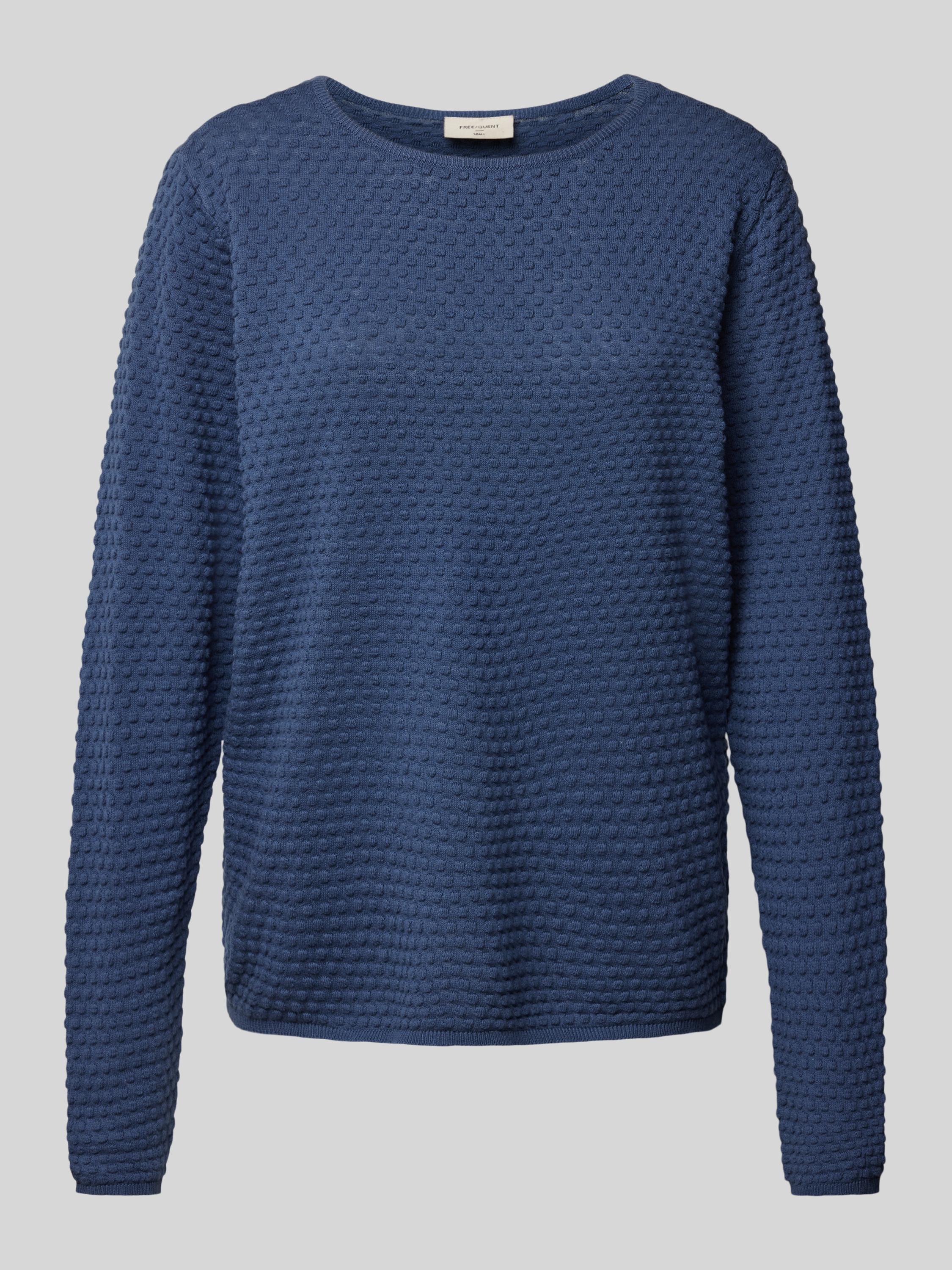 FREE QUENT Gebreide pullover met ribboorden model 'Dodo'