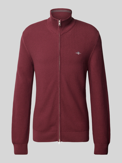 Gant Cardigan met structuurmotief