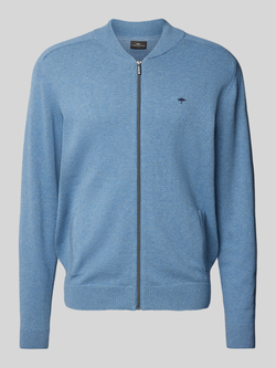 FYNCH-HATTON Zachte College Cardigan Sweater Blue Dames