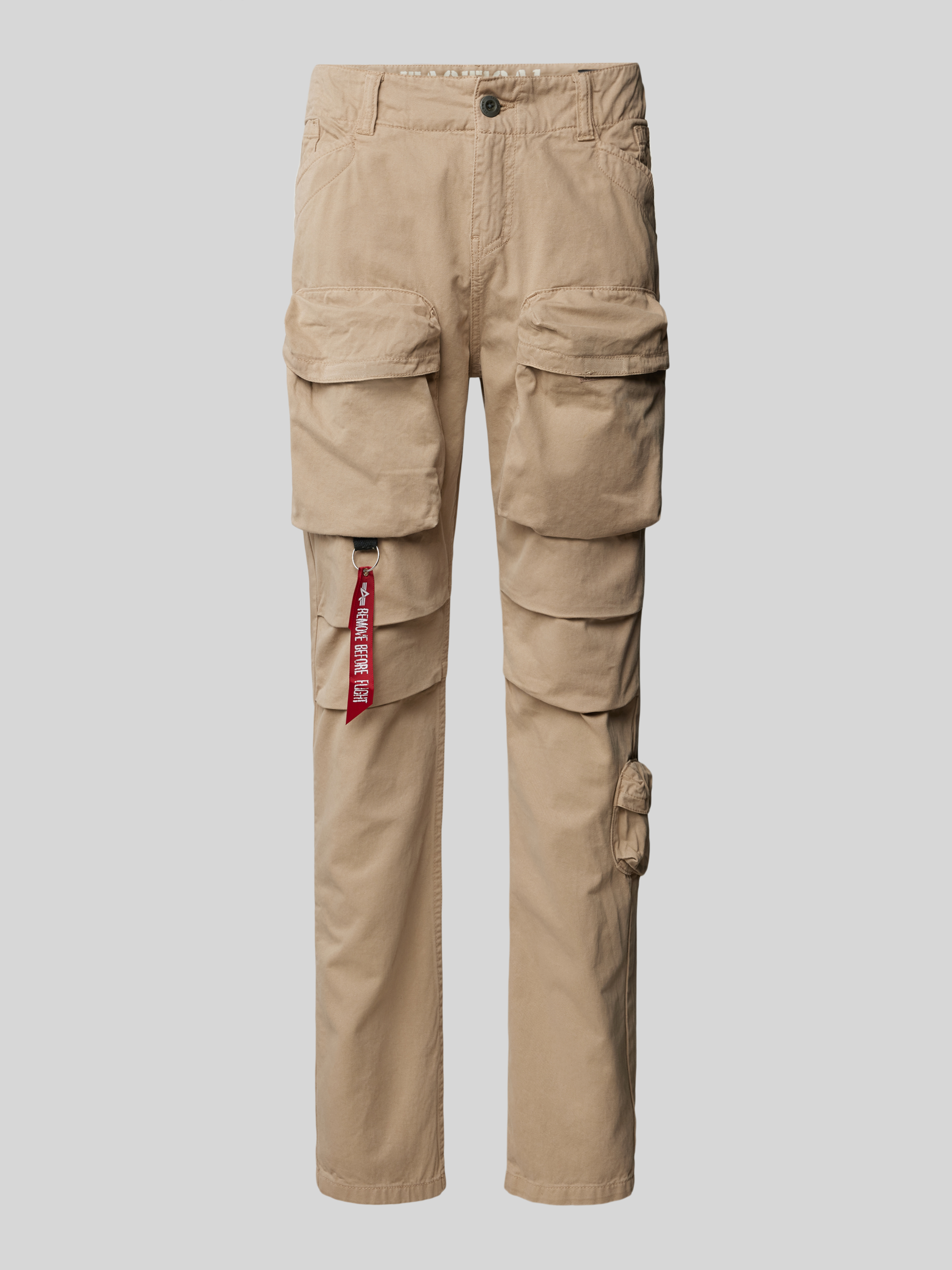 Alpha industries Regular fit cargobroek met riemlussen model 'Tactical Pant'