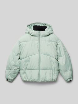 Calvin Klein Jeans Gewatteerd jack met labelpatch
