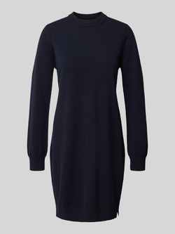 Gant Wollen jurk met ronde hals model 'SUPERFINE LAMBSWOOL'