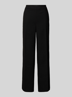 Vero Moda Straight fit stoffen broek met persplooien model 'EVE'