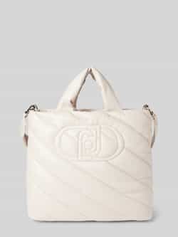 Liu Jo White Handtas met labelstitching model 'FELCE ESC'
