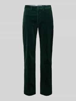 Polo Ralph Lauren Stretch straight fit corduroy broek met riemlussen model 'BEDFORD'