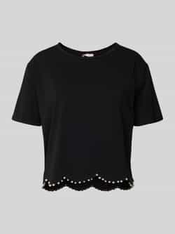 Liu Jo White T-shirt met siersteentjes