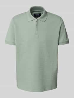 MCNEAL Poloshirt met korte ritssluiting