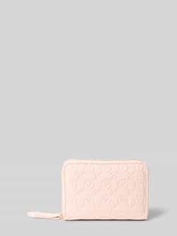 VALENTINO BAGS Portemonnee met all-over reliëflogo model 'Samba'