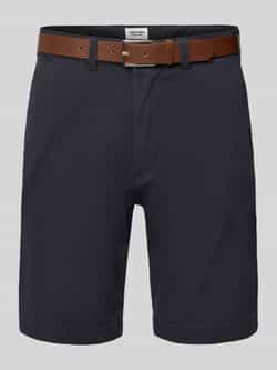 Jack & jones Korte regular fit chino met riem model 'MARCO FRANCO'