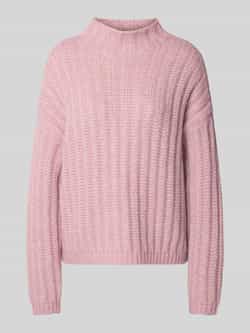 HUGO Relaxed fit gebreide pullover van katoenmix met wol