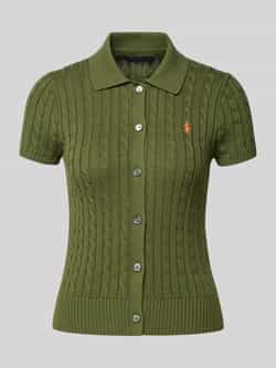 Polo Ralph Lauren Gebreid shirt met logostitching