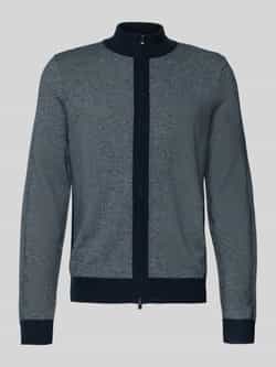 Boss Regular fit gebreid jack van wolmix model 'H-HETERNO'