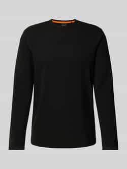 Boss Orange Regular fit shirt met lange mouwen en labelstitching model 'TEMPESTO'