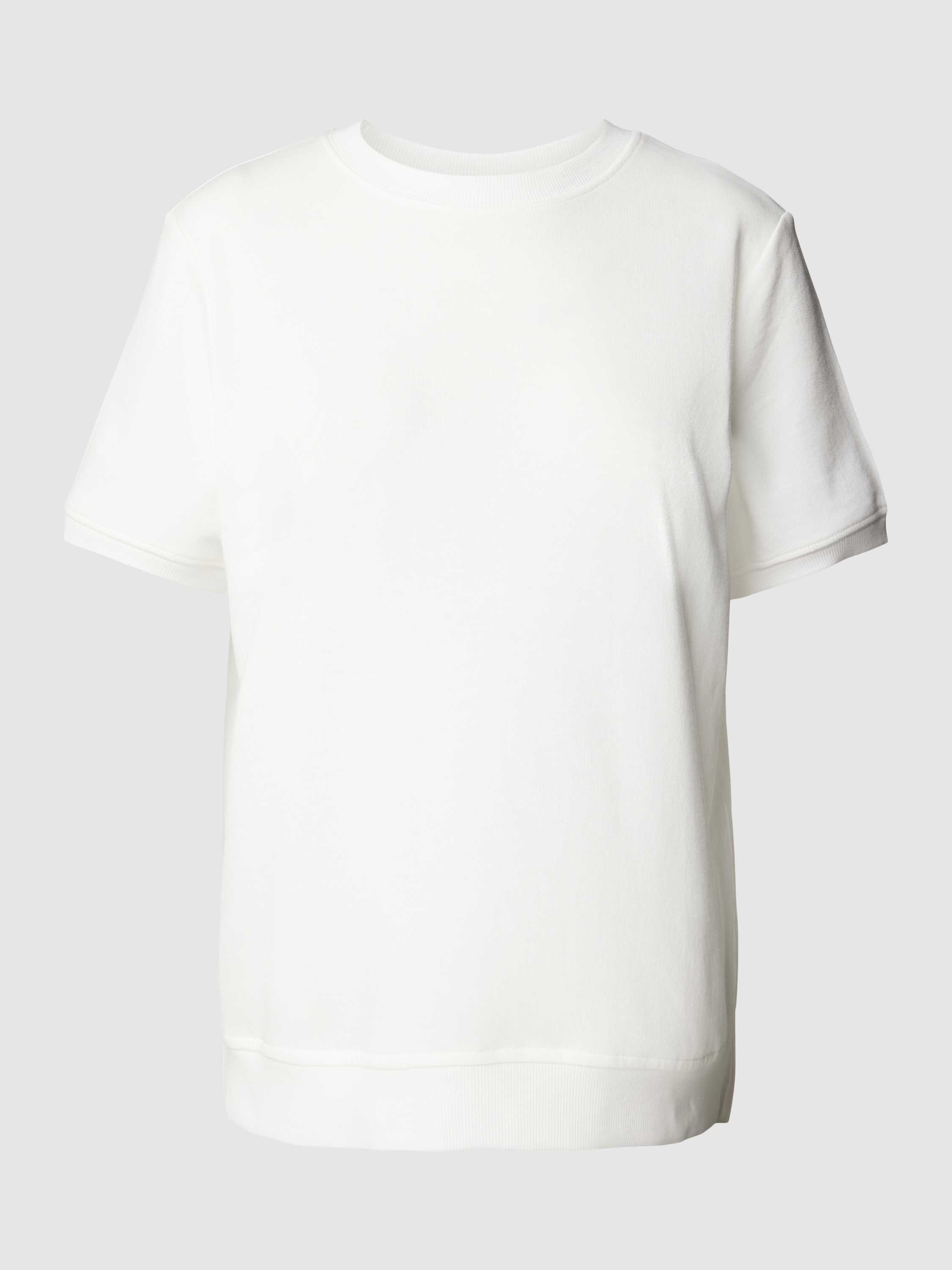 Comma Casual Identity T-shirt in een effen design