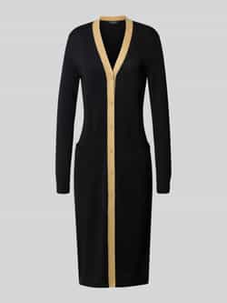 Lauren Ralph Lauren Gebreide lange jas met V-hals