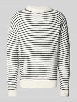 Jack & jones Gebreide pullover met streepmotief model 'SOHO OLLIE'