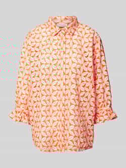 Christian Berg Woman Blouse met all-over motief