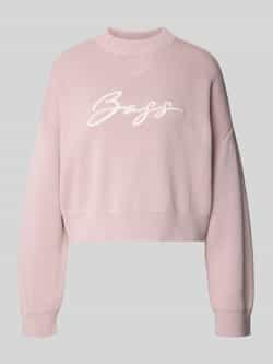 Boss Orange Relaxed fit gebreide pullover van puur katoen model 'FINEVRA'