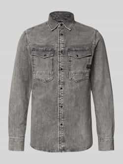 G-Star Raw Slim fit jeansoverhemd met borstzakken model 'Dakota'