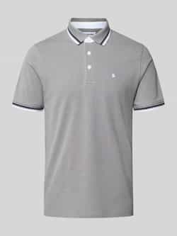 Jack & jones Regular fit poloshirt met knoopsluiting model 'PAULOS'