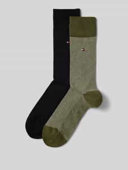 Tommy Hilfiger Kousen van katoenmix per 2 paar