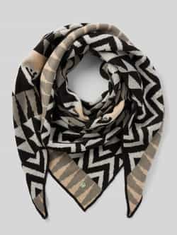 Codello Sjaal met wol model 'Intarsien'