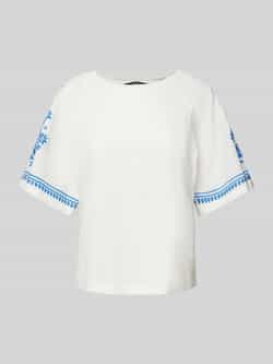Weekend Max Mara Blouseshirt met stitchingdetails model 'LIVORNO'